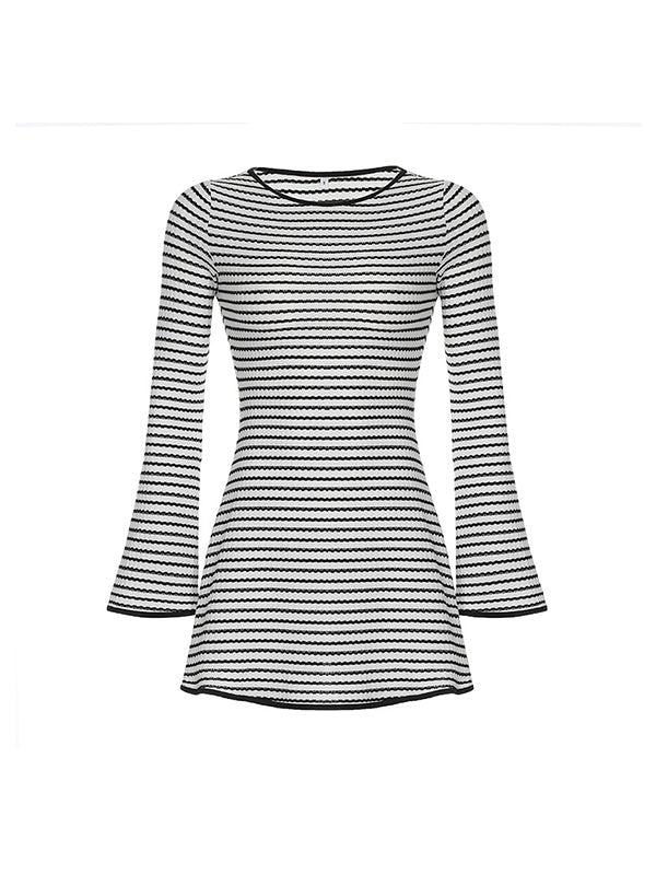 Schwarzes Vintage American Street Minikleid