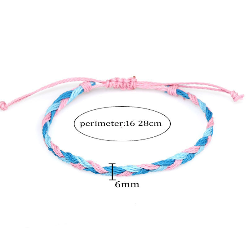 Muschelgeflochtenes Armband-Set