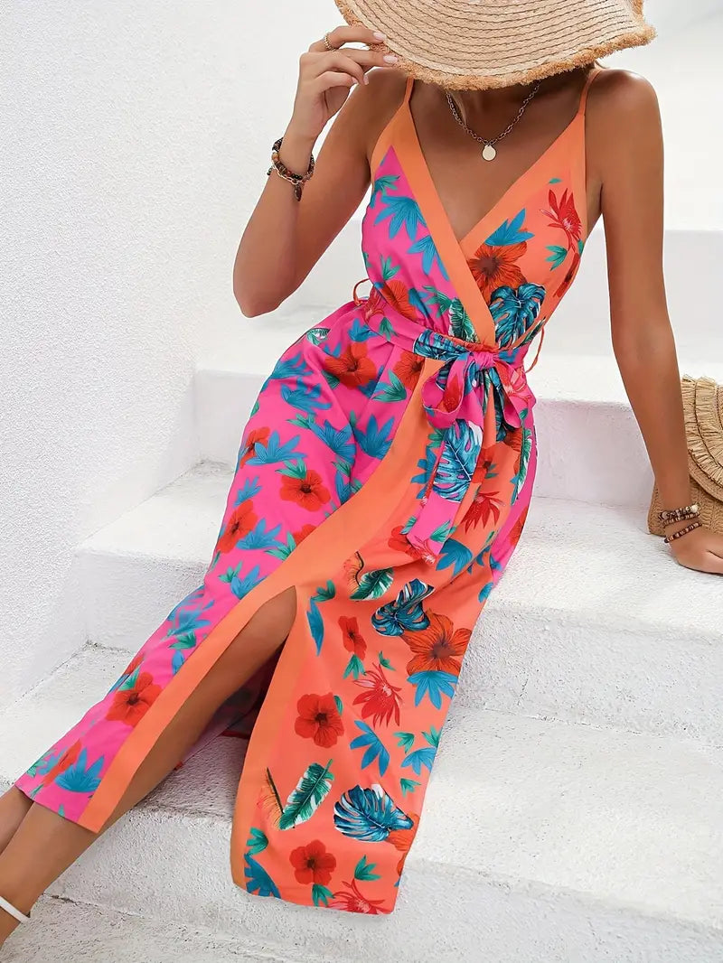 Grace - Wickelkleid mit Blumenmuster