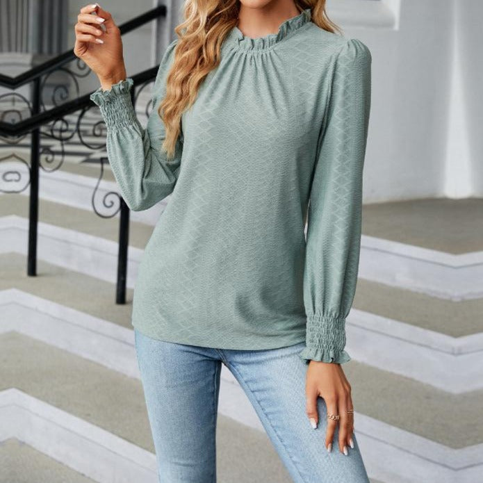 Bluse im Seidenlook 'Maestà' Grün