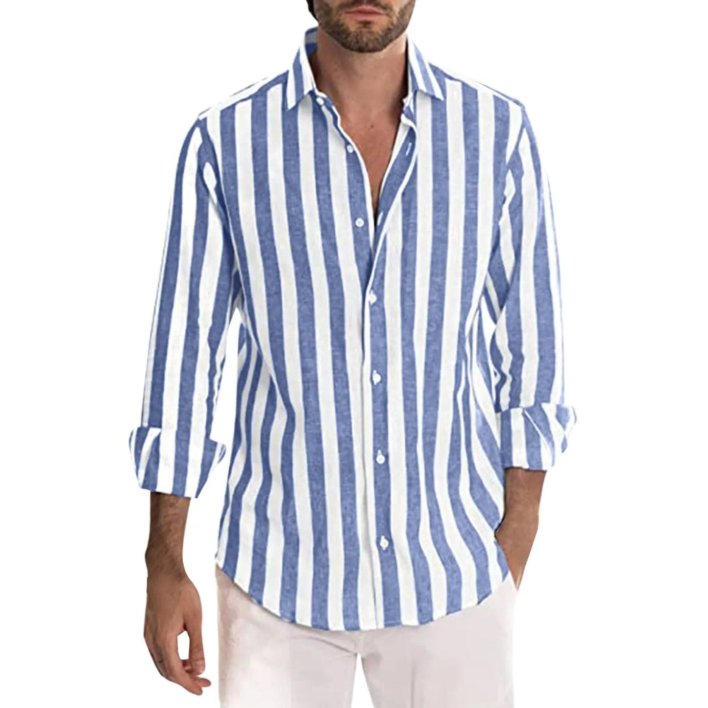 Red and white striped shirt - Jonas