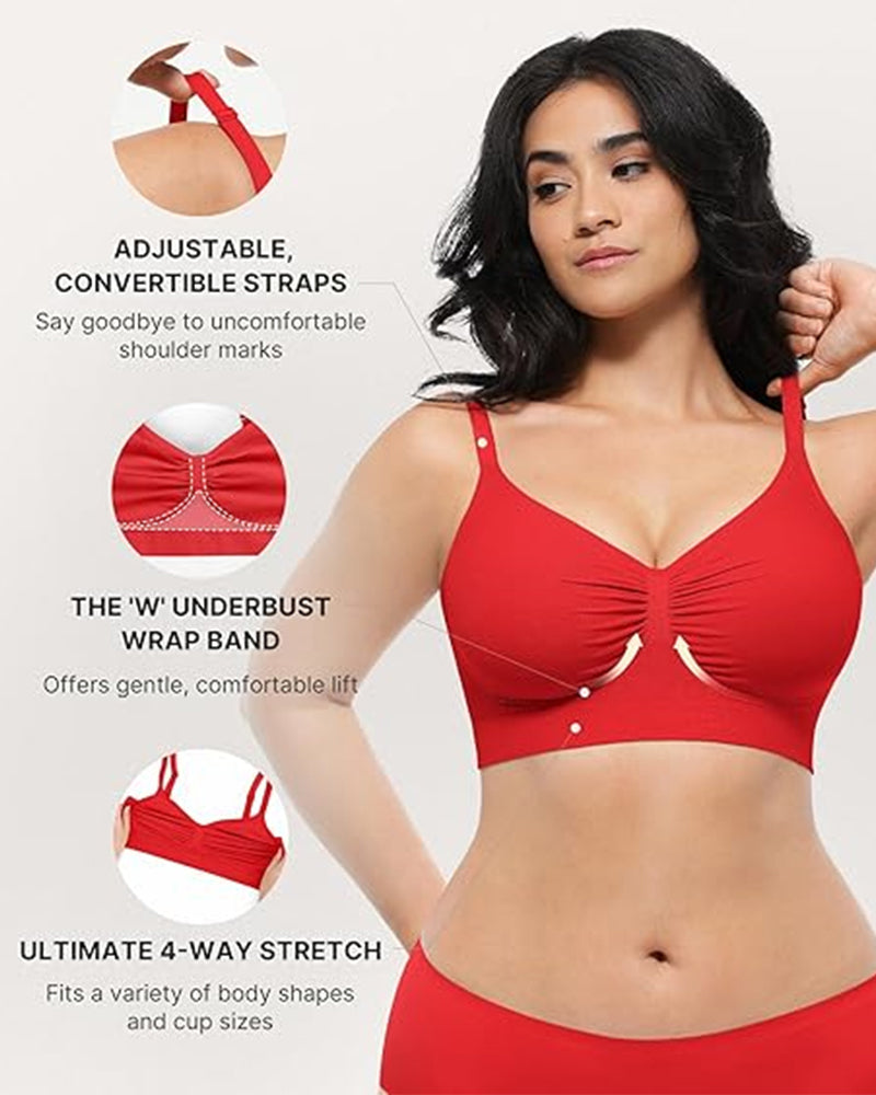 Drahtloser bequemer BH für Damen nahtloser BH