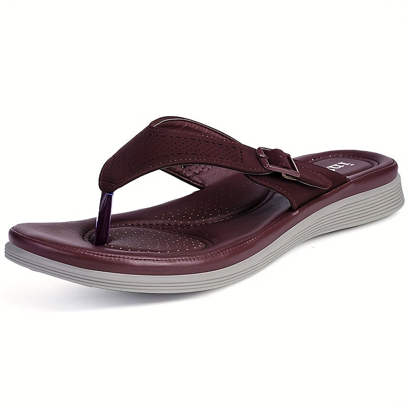 Beige comfort sandals - Adele