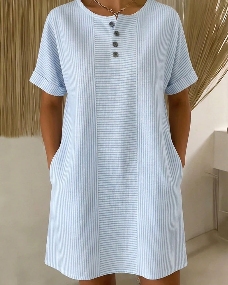Kleid Kurzarm Shift