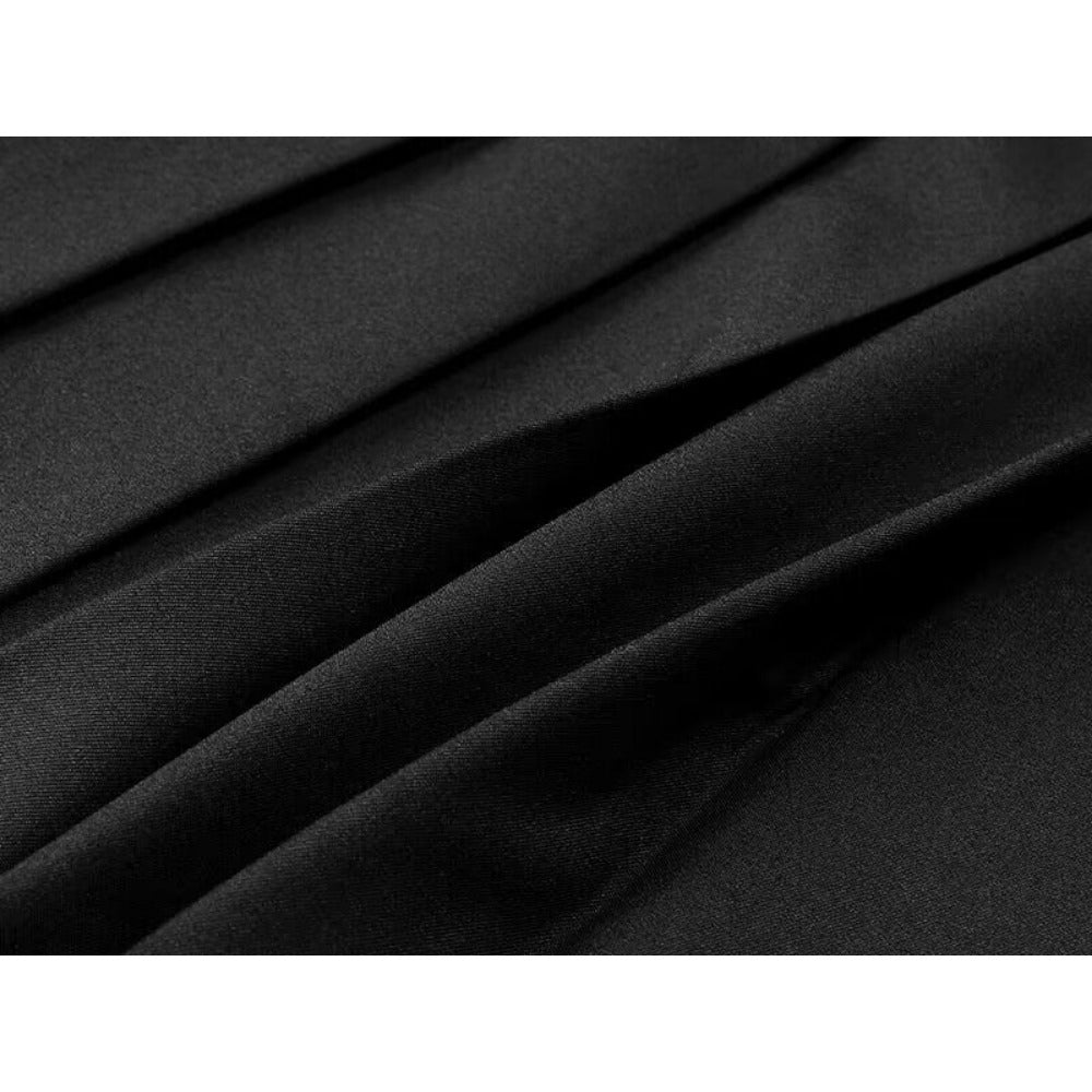 Pleated Midi Skirt with Belt for Women - Rebecca