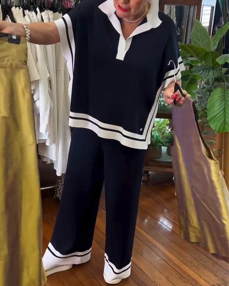 Set Elegant Colorblocking Leger