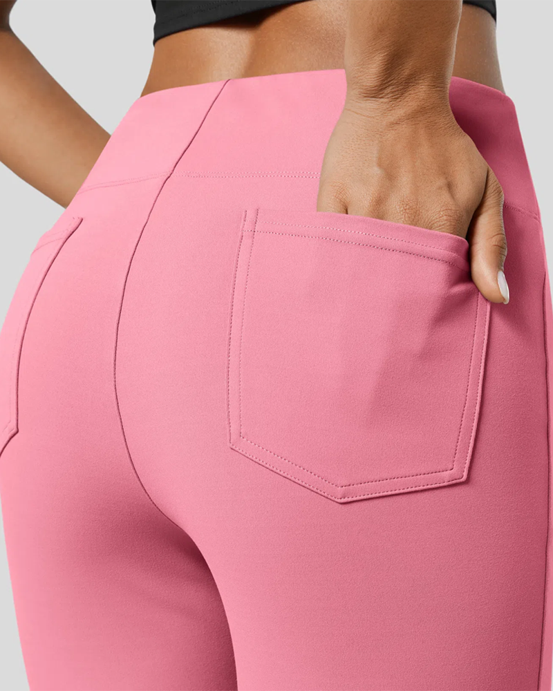 Schlaghose Eng Sportlich Uni-Farben