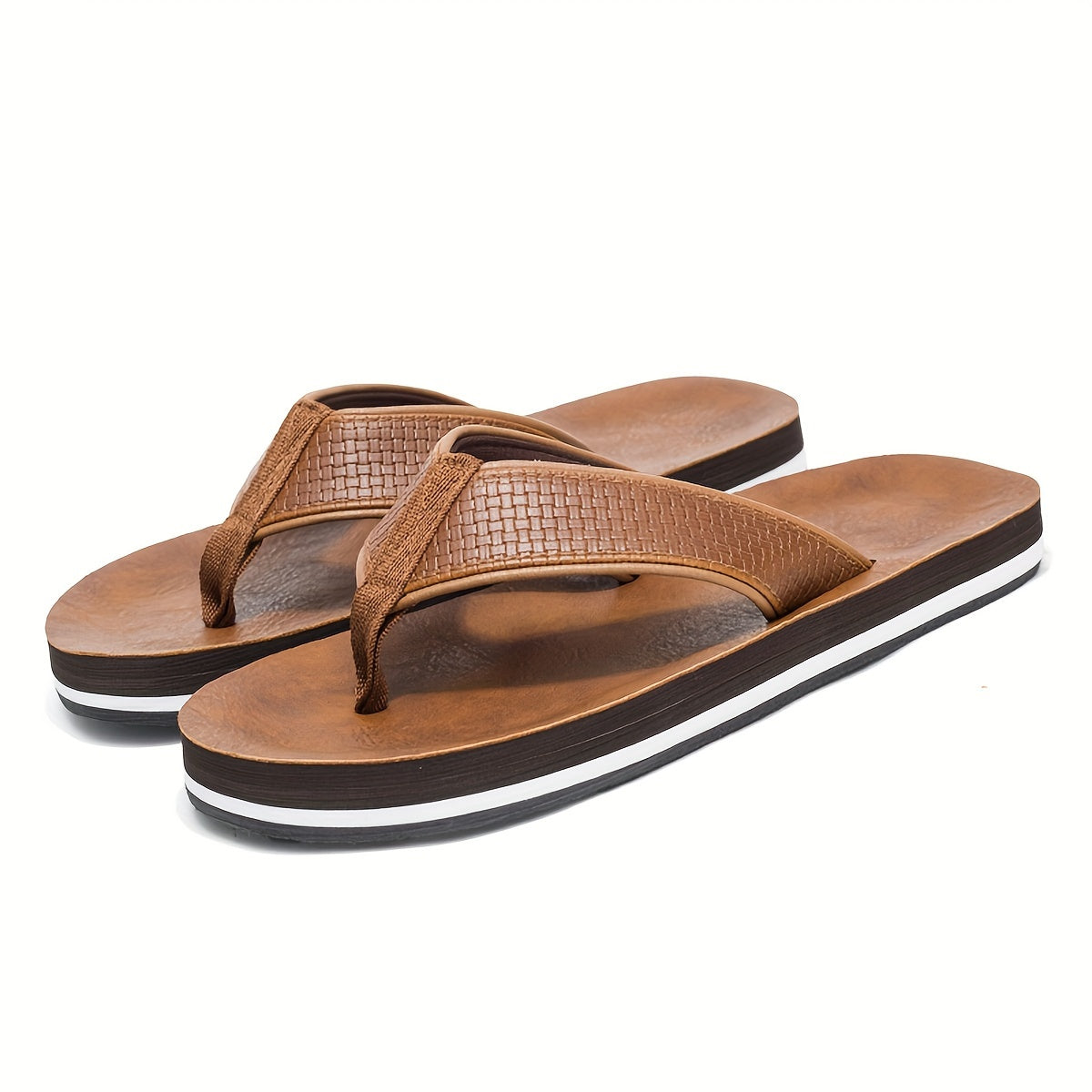 Brown flip flops - Max