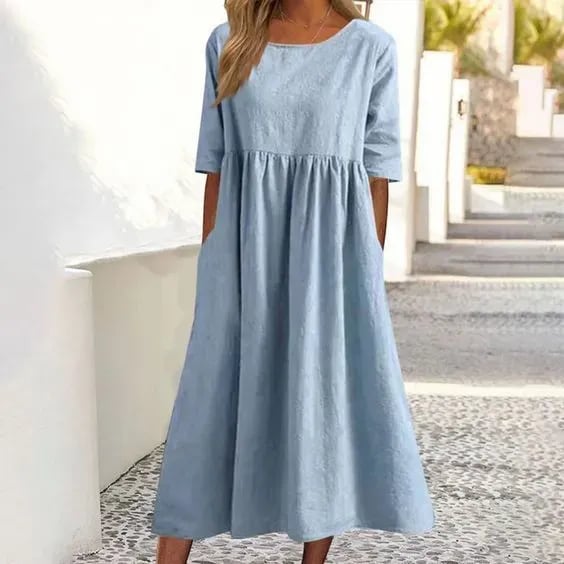 Blue Maxi Dress – Sofia