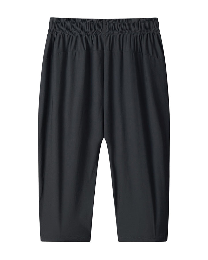 Shorts Herren Lässig Sport Einfarbig Fünf Punkte