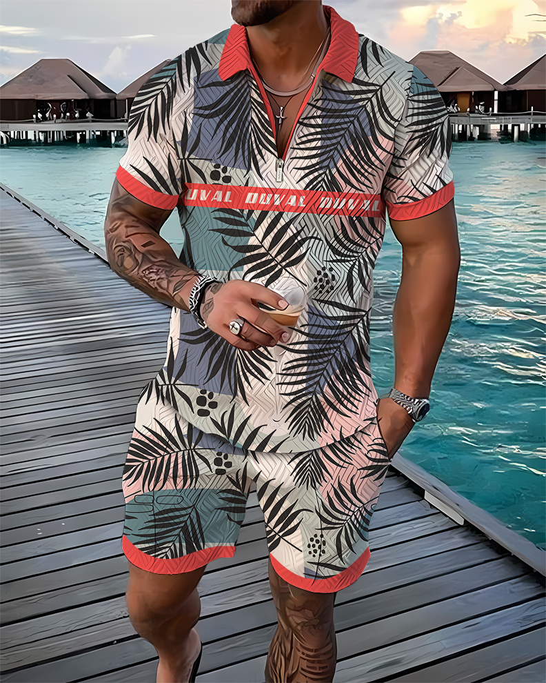 Maui Hawaii Region Polo Shirt & Shorts Set