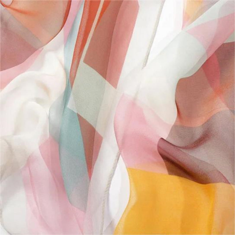 Bunter Lässiger Schal