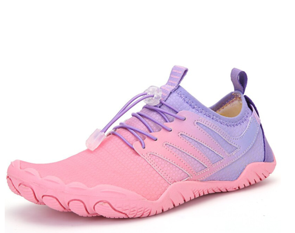 Mia - Colorful Orthopedic Trailrunner in Orange