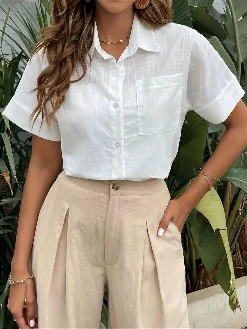 Jessica - Sommerliches Ensemble mit Leichter Bluse