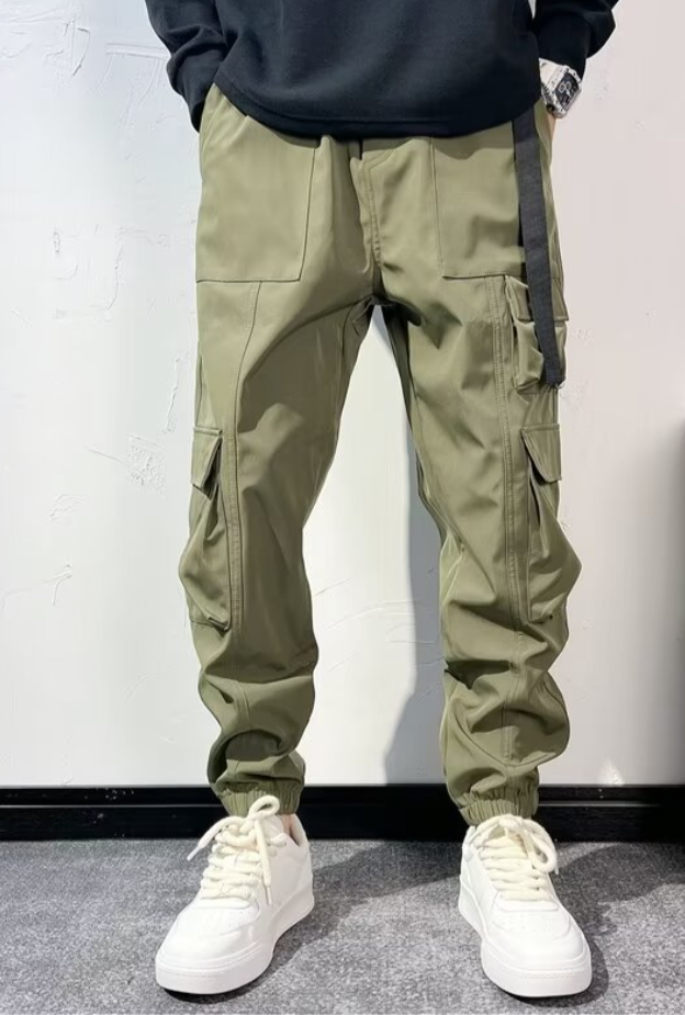 Green Cargo Pants - Felix