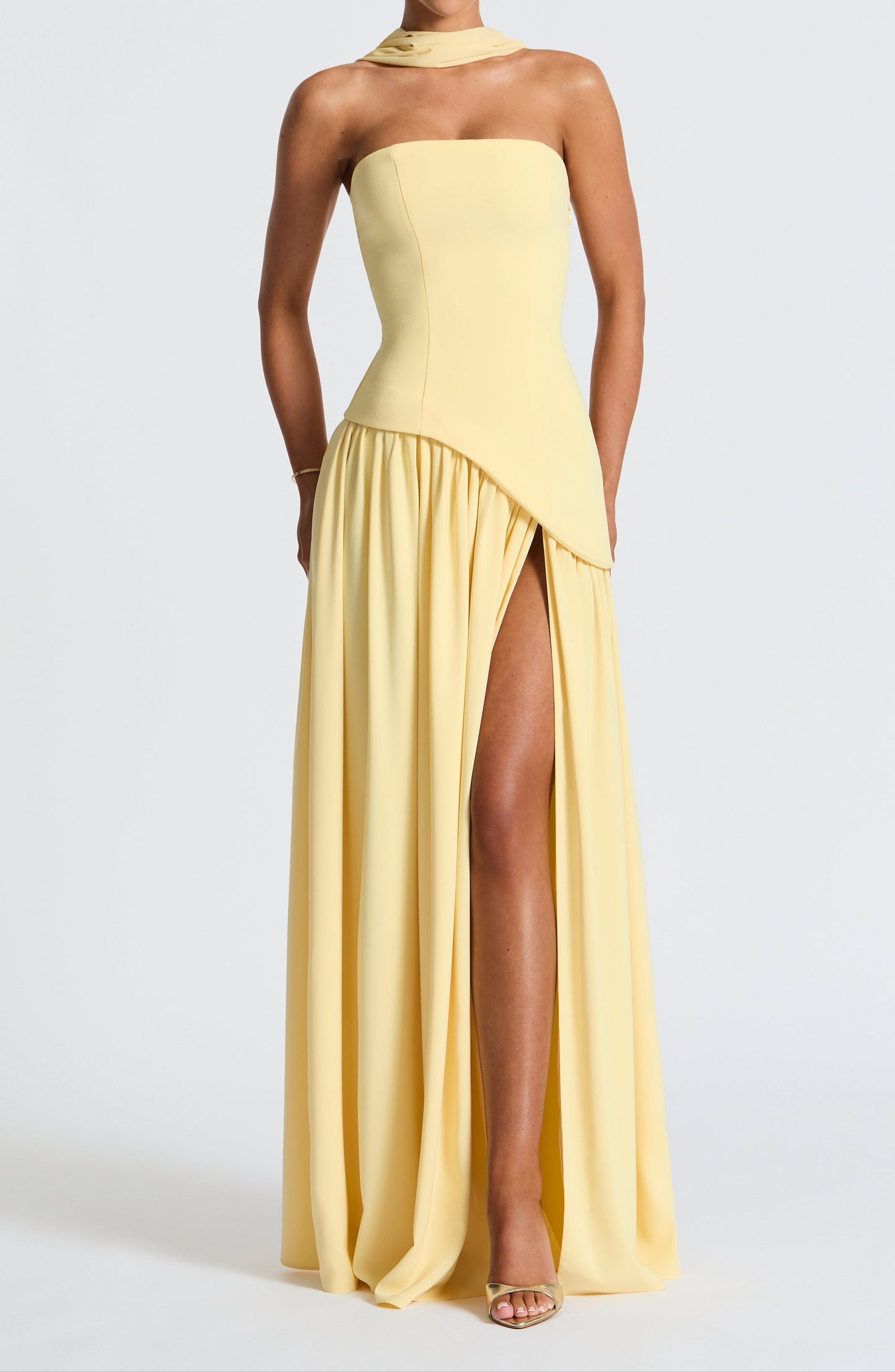 Adelina Maxi Dress – Lemon