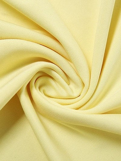 Yellow Vintage Slim Fit Cami Top & Maxi Skirt Set