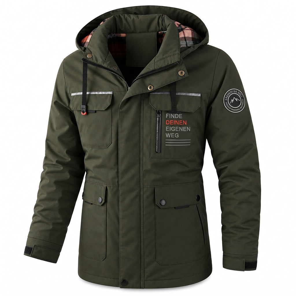 ⏰Jetzt oder nie!⏰ Warme Freizeit-Parka-Jacke für Herren