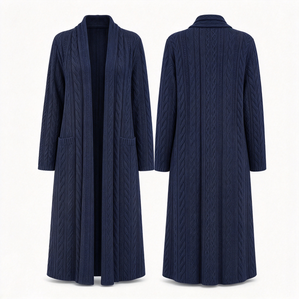 ✈️Neu eingetroffen – jetzt versandkostenfrei!✈️Freizeit Strickjacke Lang