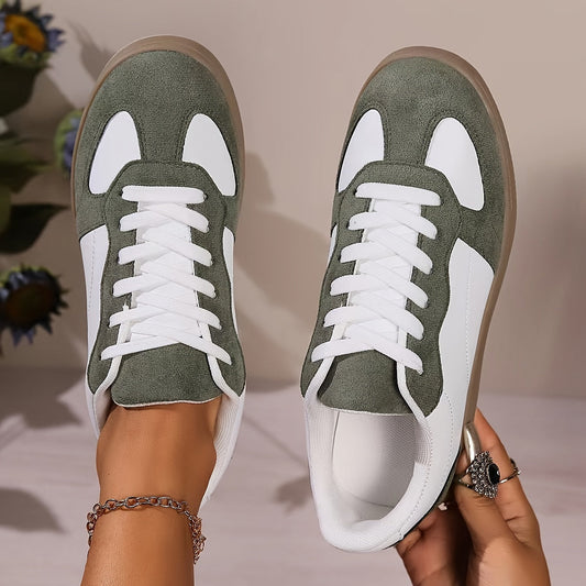 Grüne Freizeit-Sneaker - Mila