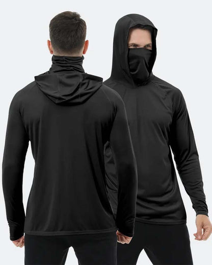 Herren Hoodies Belüftet Schnelltrocknend Hoodie Sonne