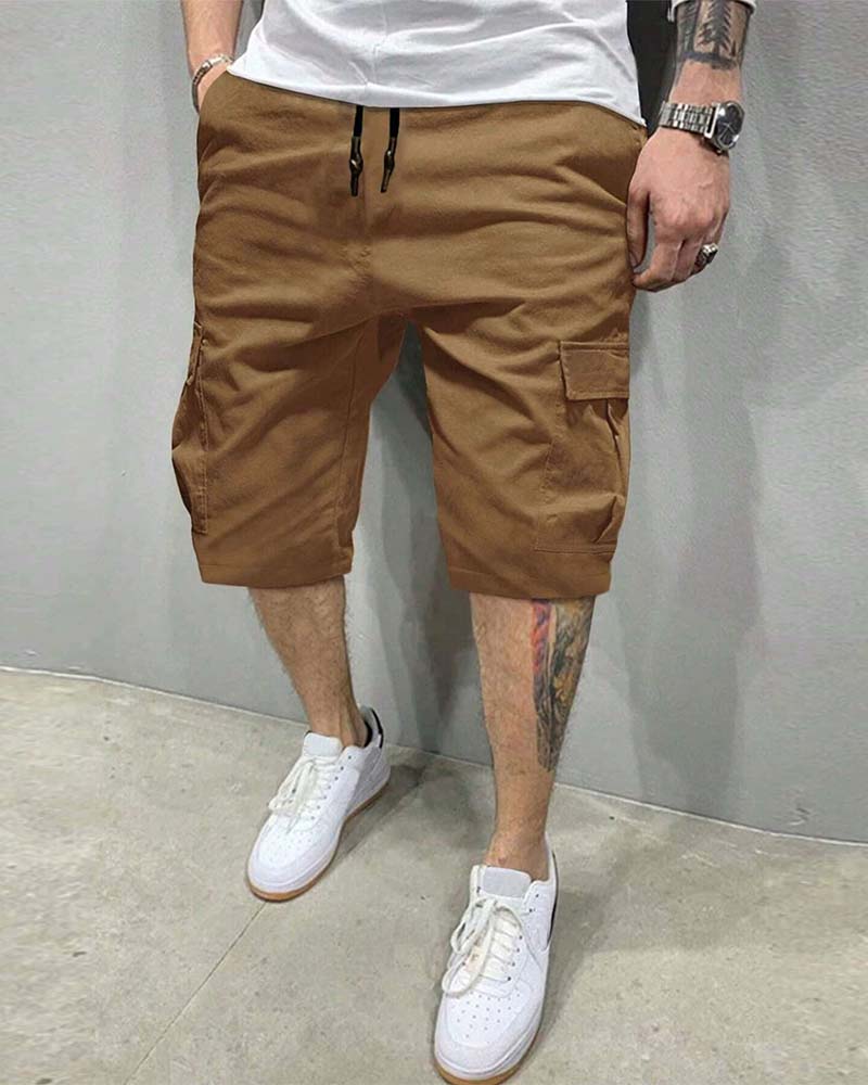 Shorts Kordelzug Taille Cargo
