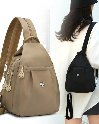 Tasche Mehrere Taschen Konvertierbar Rucksack & Crossbody
