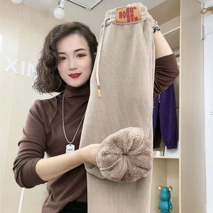 Fleece Lined Jogger Sweatpants for Women - Immacolata