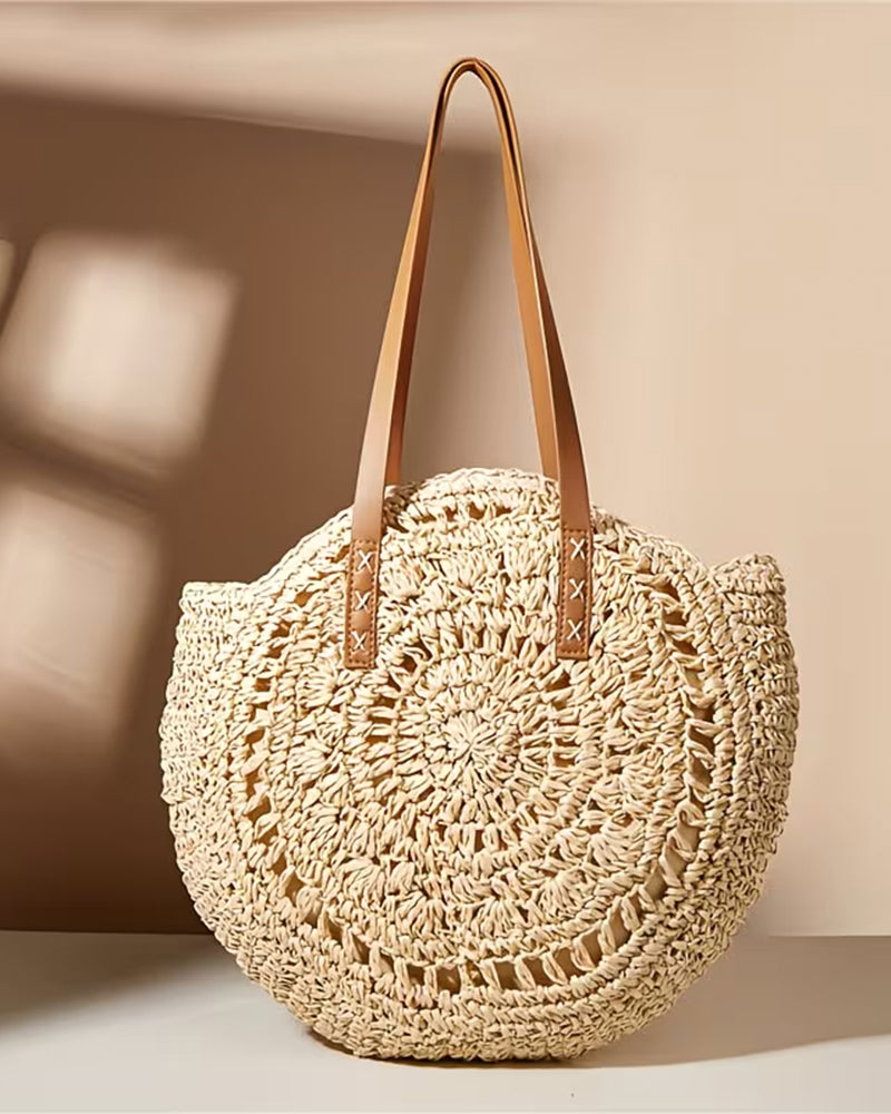 Tasche Handgeflochten Stroh