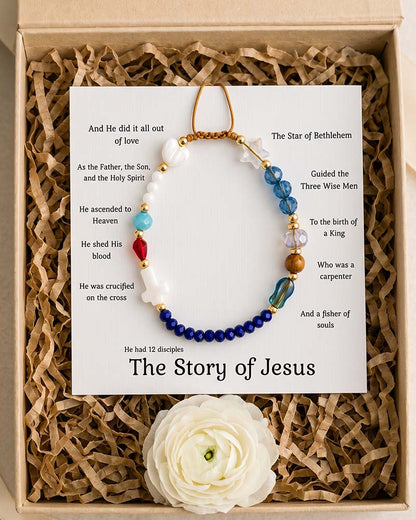 ✝️ Handgefertigtes Jesus Armband ❤️ Trage Die Geschichte. Trage Den Glauben.