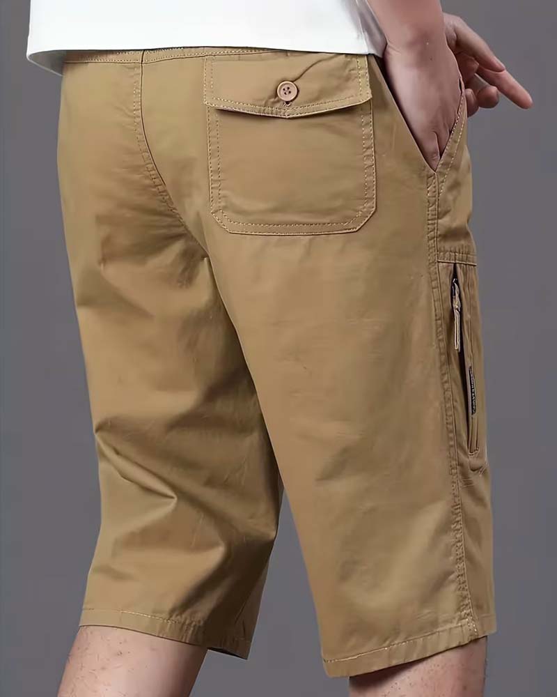 Herren Shorts Gerades Bein Lässig