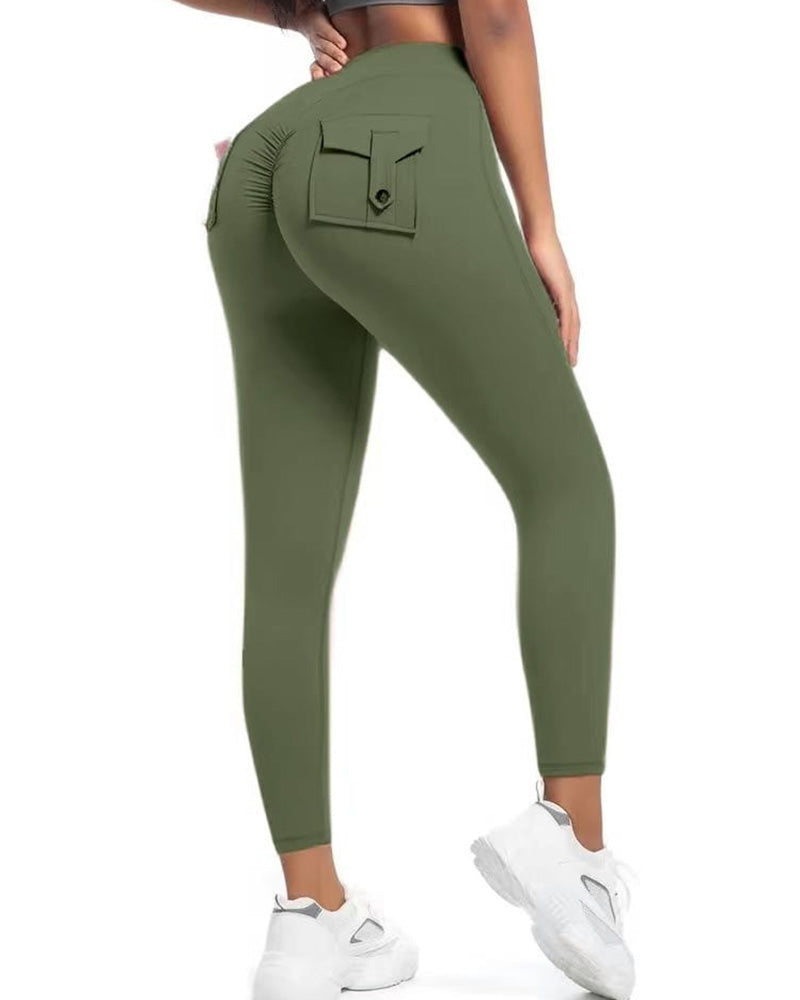 Hose Tasche Einfarbig Slim Fit Yoga