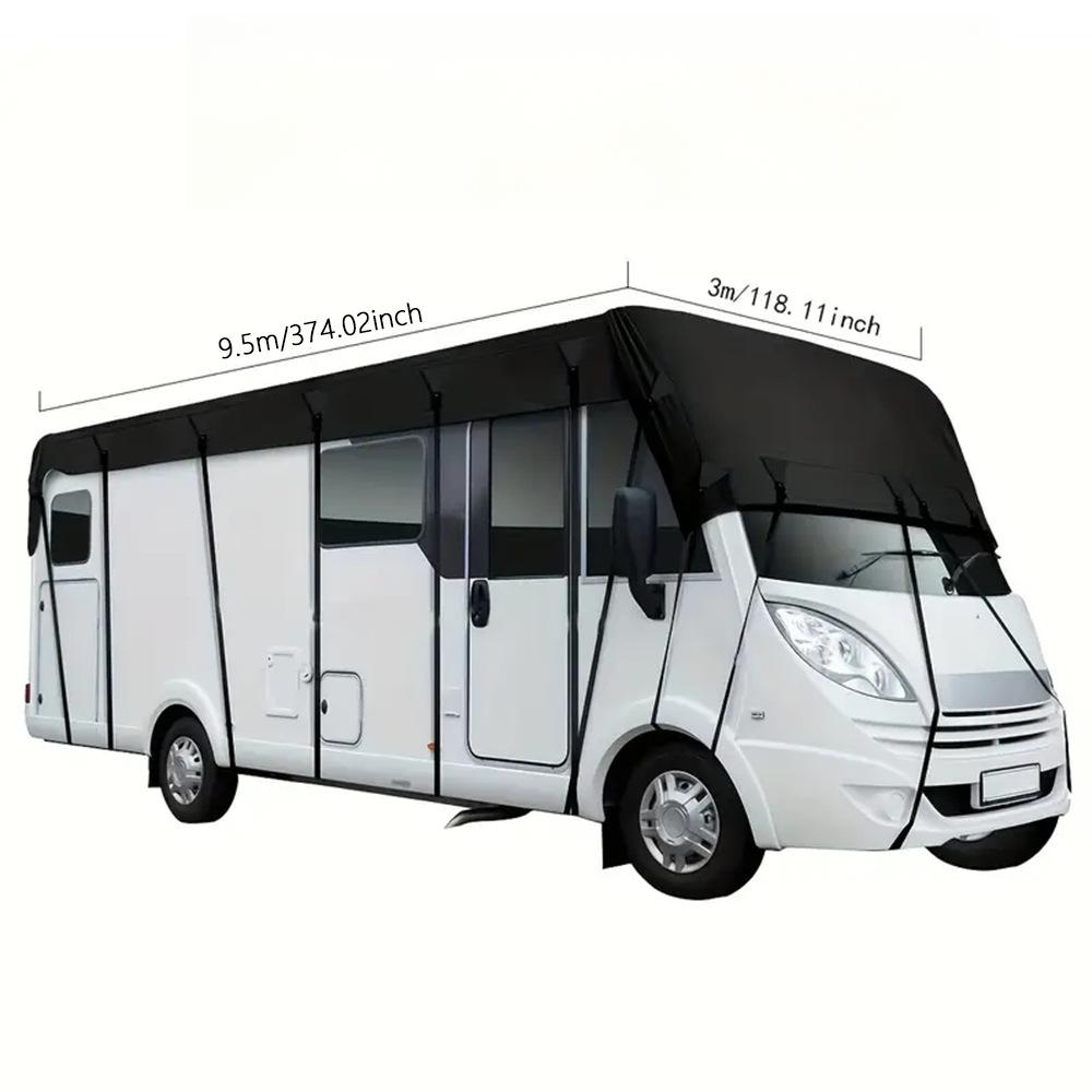 🎃Halloween-Angebot: 50 % Rabatt!🚐Dachabdeckung für Wohnwagen und Wohnmobile – 210D Oxford-Gewebe mit sicheren, verstellbaren Gurten