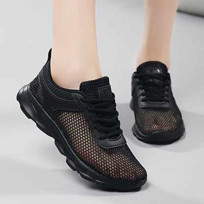 White mesh sneakers - Anna