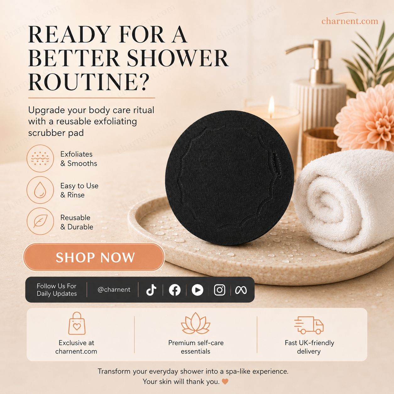 🚿 Peeling-Badepads 🧖‍♀️