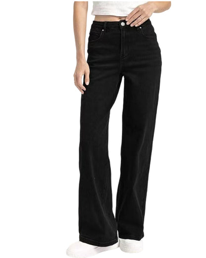 Jeans Locker Gerades Bein