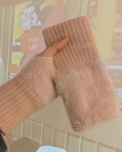 Handschuhe Unifarben Modisch Warm