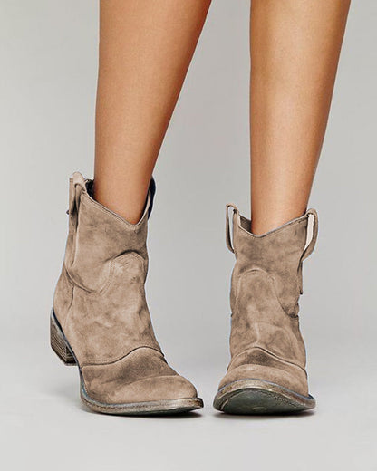 Riviera Coast Comfortable low-heeled boots