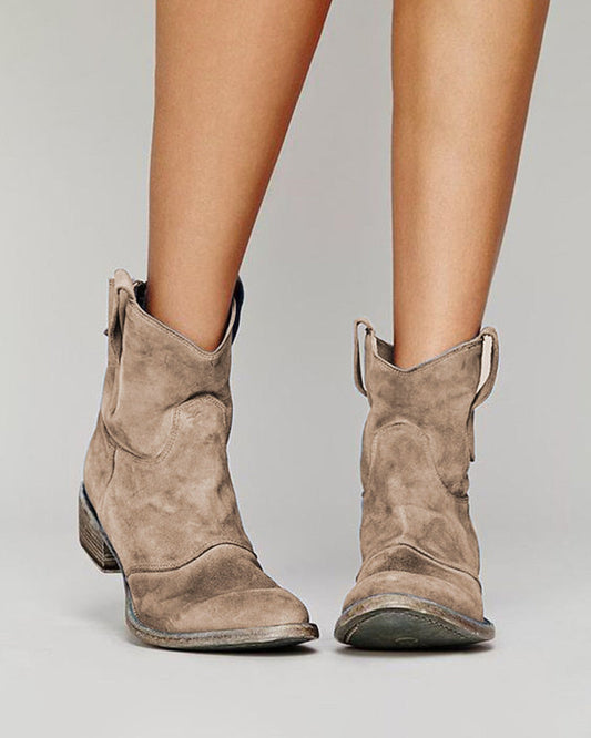 Riviera Coast Comfortable low-heeled boots