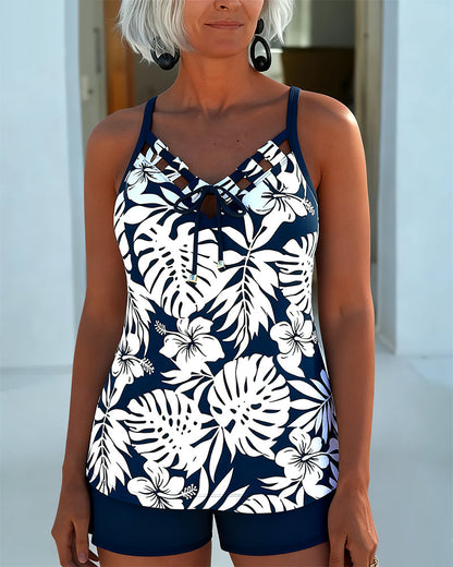 Bikini Botanischer Blumenprint