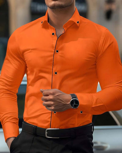 Hemd Business Slim-Fit Langarmelig
