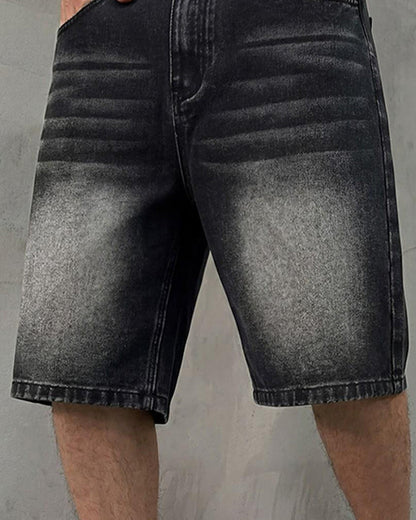 Shorts Herren Lässig Denim