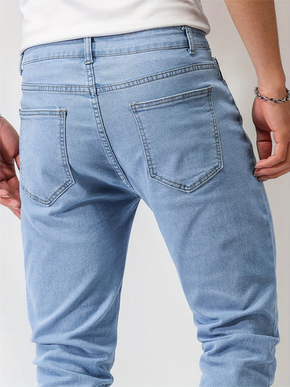 Light blue slim fit jeans - Finn