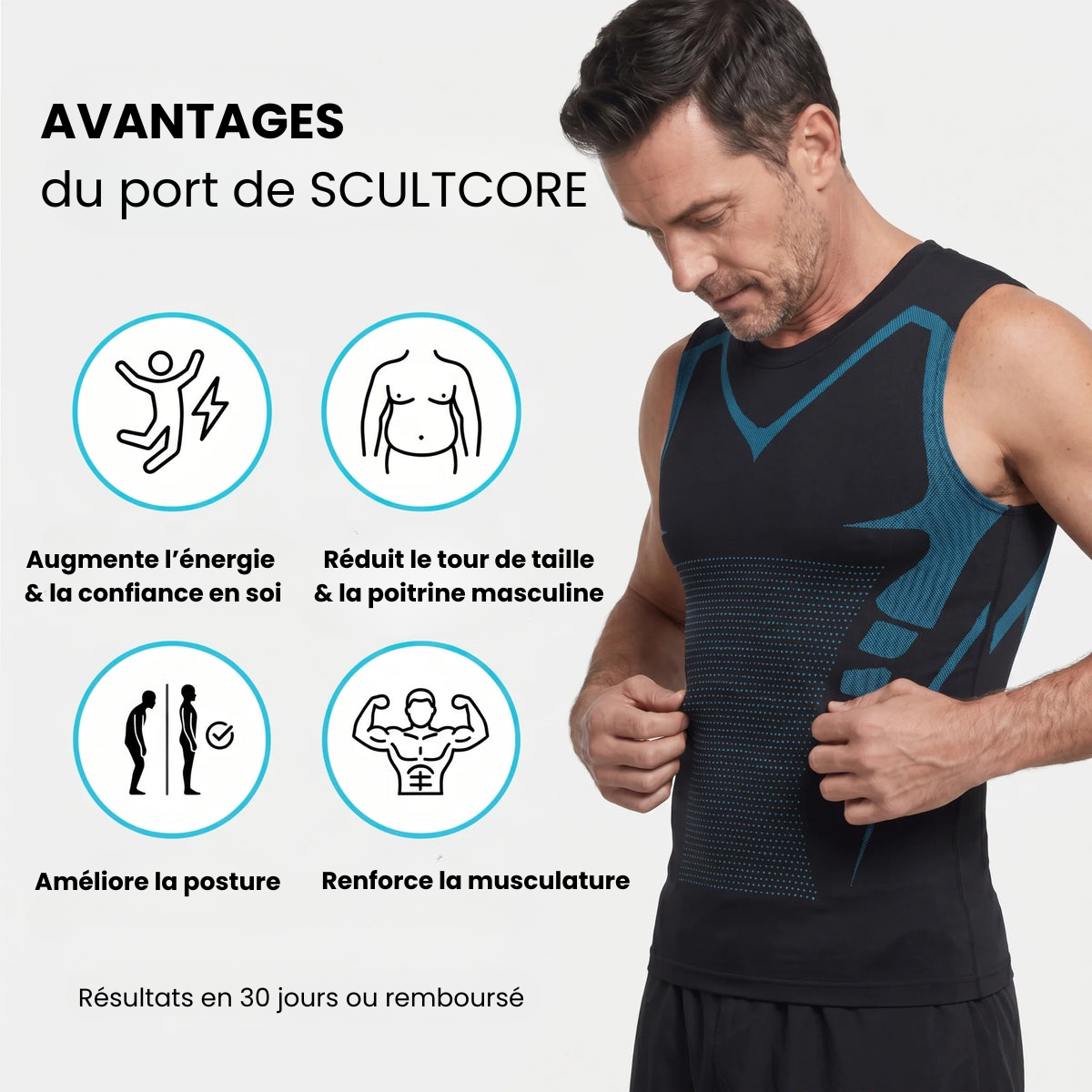 ⏰🔥NUR FÜR KURZE ZEIT: 50 % RABATT!🔥ÜBER 50.000 VERKAUFT! Ionic Shaping Weste – Kompression, Kühlung, ärmellos, körperbetonend 💪