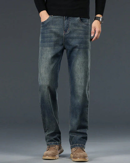 Hose Herren Mittelhoher Bund Vintage