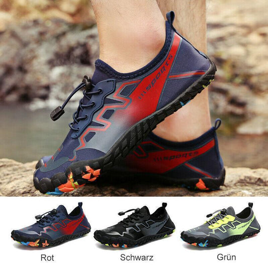 Outdoor Schnell-Trockenen Wasser Schuhe für Männer Rot 39