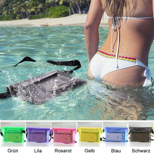 Wasserdicht Drift Tauchen Schwimmen Tasche für Handy, Pass usw. Grün