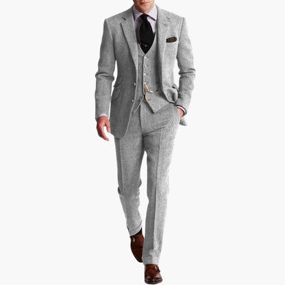 Men's Classic Suit | With Vest