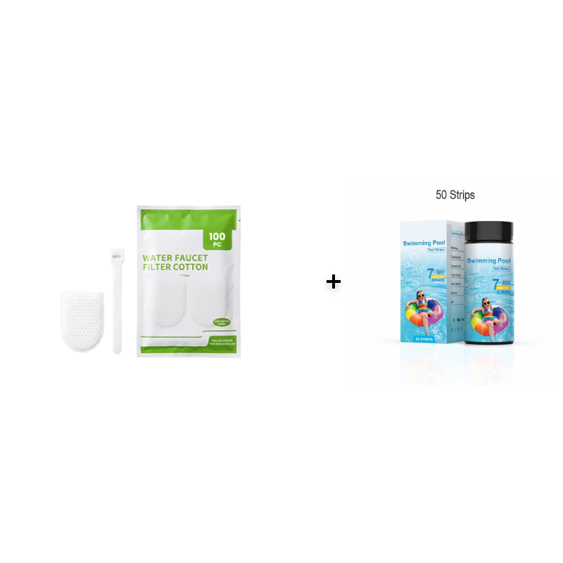 ⏰60% RABATT⚡Über 50.000 VERKAUFT!💥Spritzschutz-Küchenarmatur-Baumwollfilter zur Entfernung von Ablagerungen und Rost