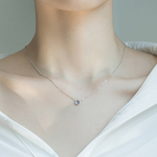 Mode runde Halskette für Frauen🎁Geschenk für Muttertag🎁